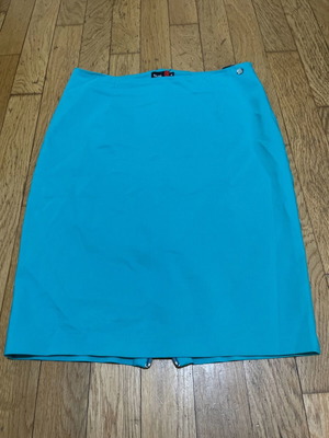 Toi&Moi skirt XL like new, jade green pencil