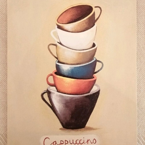 Set of 5 cards new, convertible to kitchen wall art