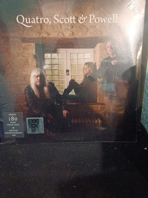 Quatro, Scott & Powell LP album new, rock, white vinyl