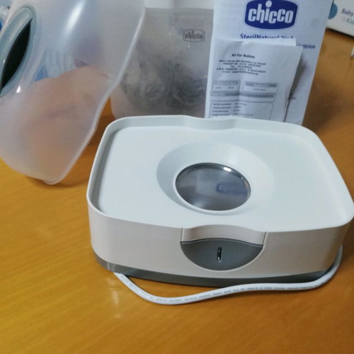 Baby items used: electric scale, sterilizer, electric breast pump