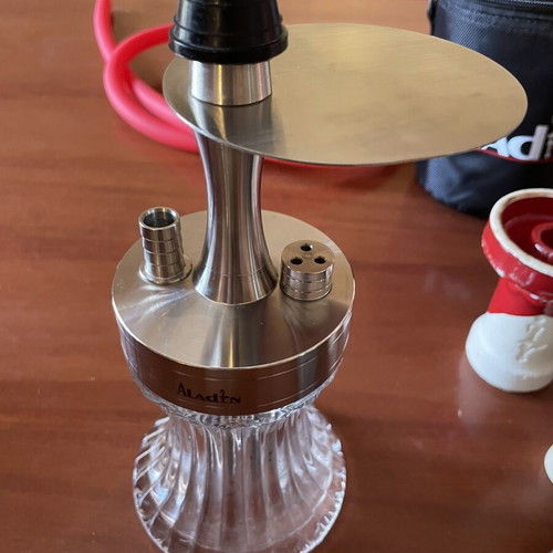 Aladin small hookah with accessories, like new