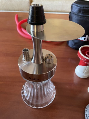 Aladin small hookah with accessories, like new