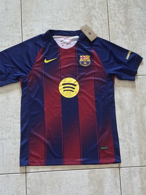 Nike Barcelona 25/26 Soccer Jersey Size Large new, authentic