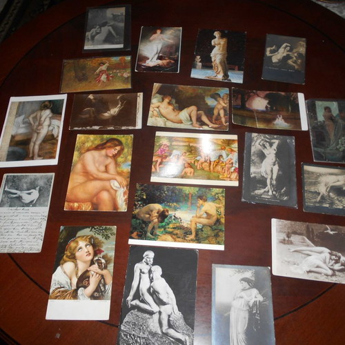 Eroticism in Art used 20 cards of great painters