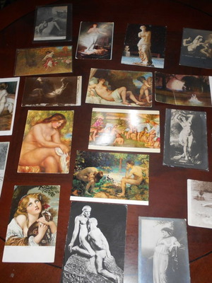 Eroticism in Art used 20 cards of great painters