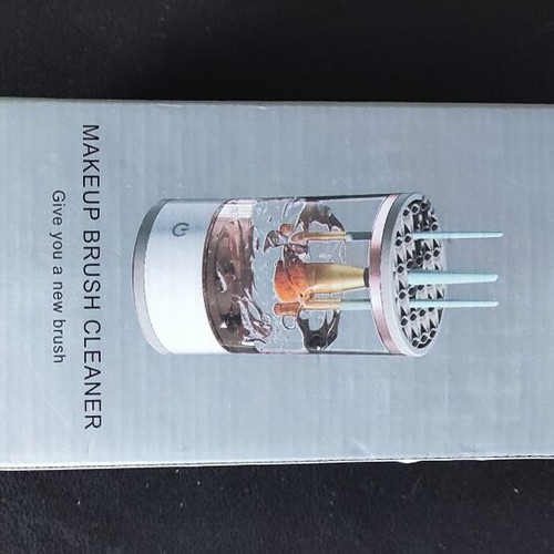 Makeup brush cleaner device new