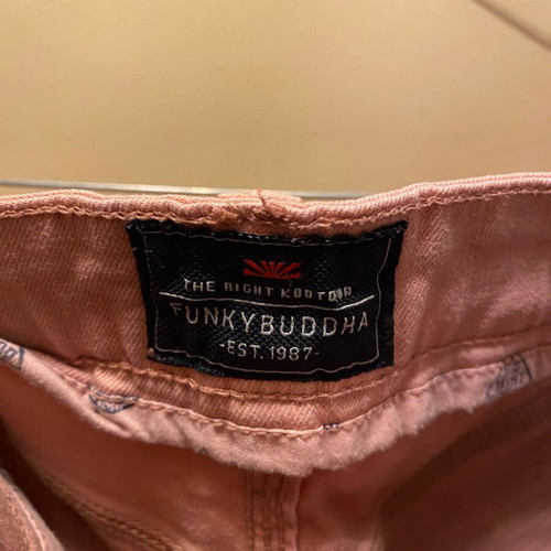 Funky Buddha Bermuda shorts like new, pink, size M