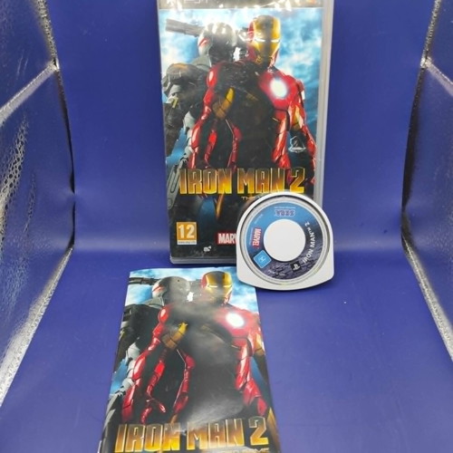 Iron Man 2 PSP game like new, complete with case and manual