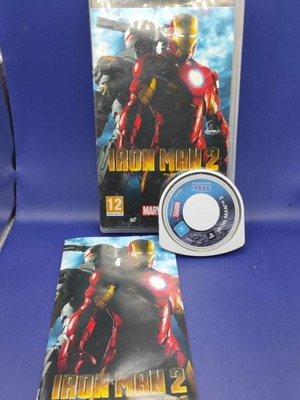 Iron Man 2 παιχνίδι PSP σαν καινούργιο, πλήρες με θήκη και manual