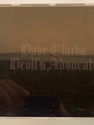 Dave Clarke Devil's Advocate CD used, electronic music