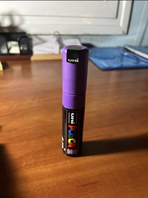Μαρκαδόρος Uni Posca, μωβ
