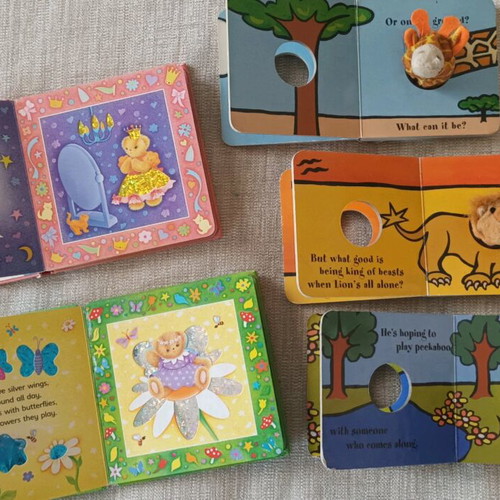 English children's books used, set of 6 fairy tales