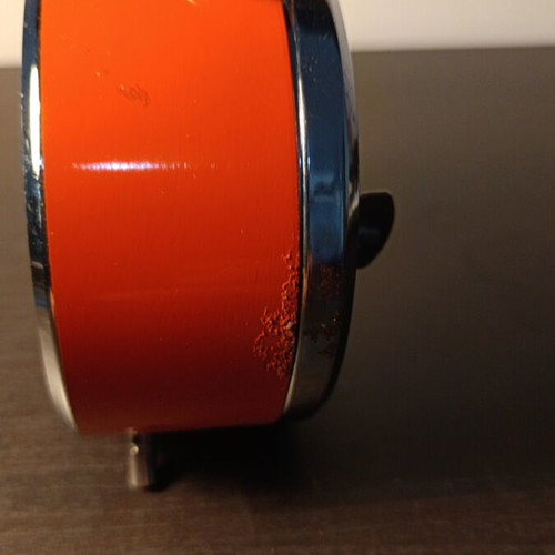 Table clock alarm used, analog