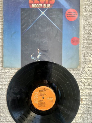 Elvis Presley Moody Blue 1974 vinyl used