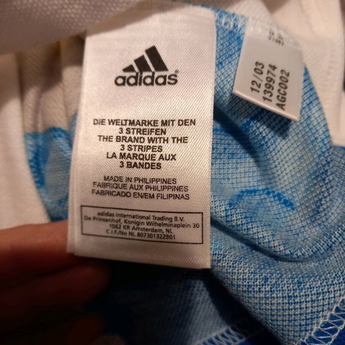 Adidas collectible volunteer shirt Paralympics Athens 2004 like new