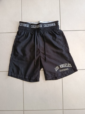 Los Angeles California swim shorts size S like new, black