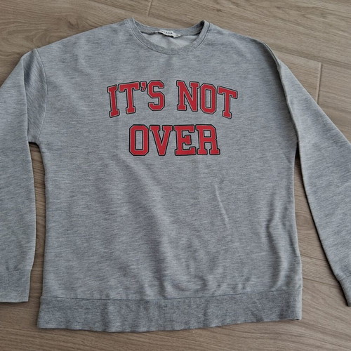 Sweatshirt LC Waikiki used, thin fabric, gray and red, size S
