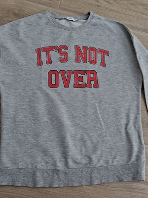 Sweatshirt LC Waikiki used, thin fabric, gray and red, size S