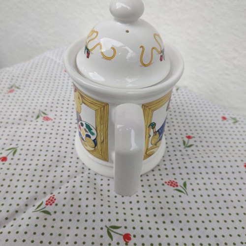 Edward the Artist Wade England teapot used, vintage