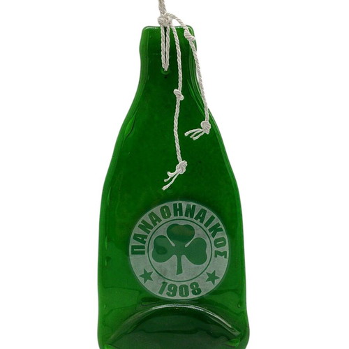 Handmade Panathinaikos Beer Bottle new
