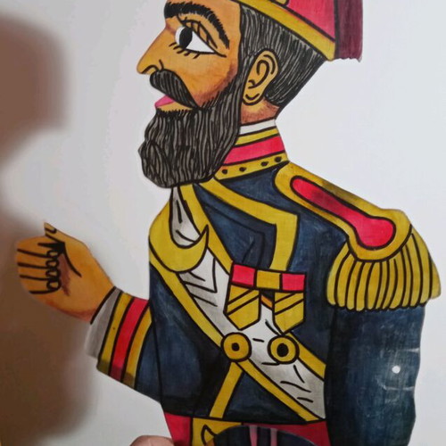 Pasha shadow theatre figure like new, height 80cm