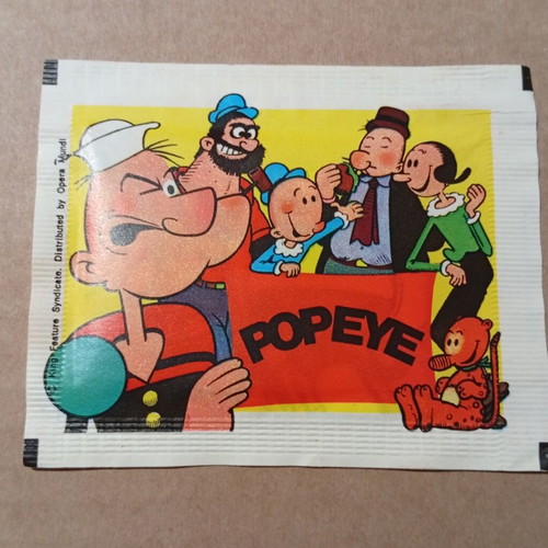 Popeye sticker packet