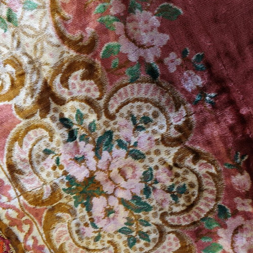 Velvet vintage blanket like new 200x250