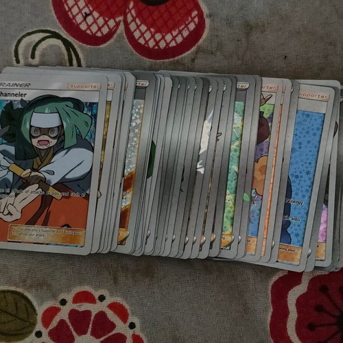 Pokemon Trainer Full Art Foil Cards set of 60 like new