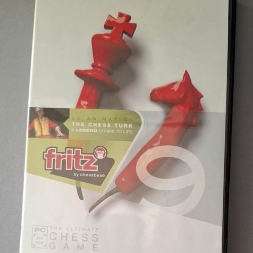 Fritz 9 by Chessbase PC DVD-Rom like new, complete with manual