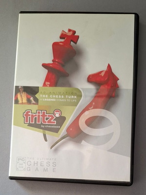 Fritz 9 by Chessbase PC DVD-Rom σαν καινούργιο, πλήρες με εγχειρίδιο