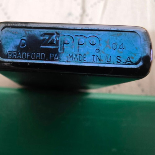Vintage Zippo lighter Casino design