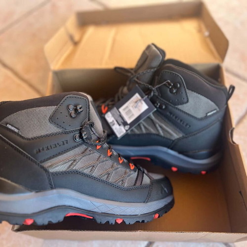 McKinley Kona V Mid AQX hiking boots new, black and grey, size 43