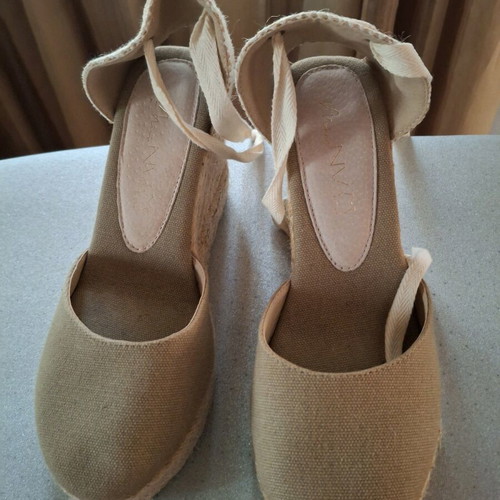 Envie espadrilles khaki like new, size 39
