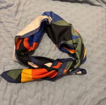 Scarf like new, multicolored