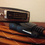 DVI D cable new 5 meters