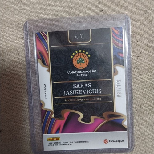 Saras Jasikevicius Clutch card new 081/149