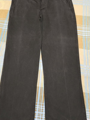 Zara pants used, dark brown men's