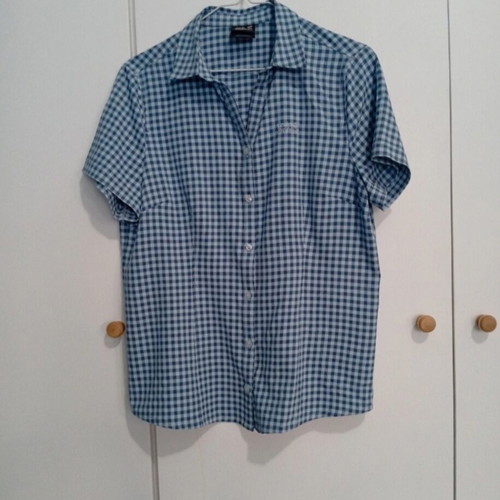 Jack Wolfskin shirt used, size L, blue