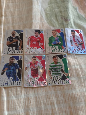 Star Signing Stickers Panini Season 2026 FIFA 365, pack of 7, like new
