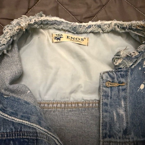 Denim jacket new, size medium, blue