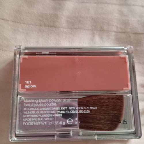 Clinique blush used once, shade 101