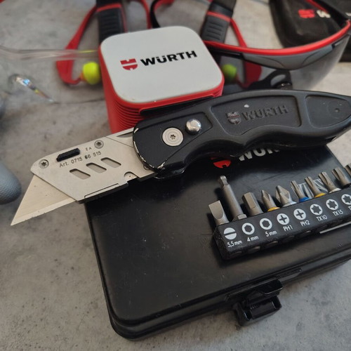 Wurth tool and protection set like new