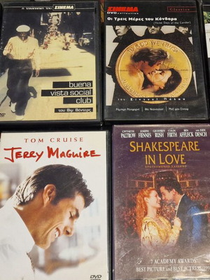 DVD movies used, pack of 9 in excellent condition