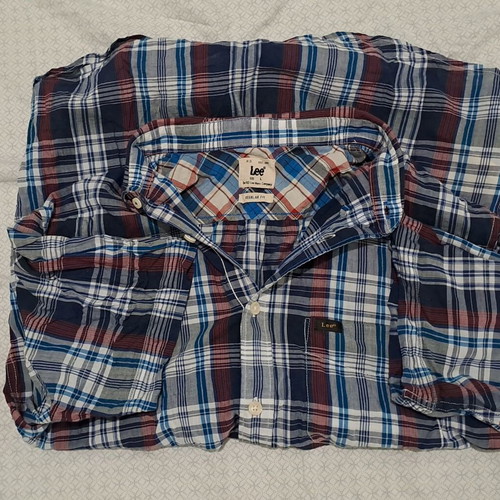 Lee checkered summer shirt size Medium new unworn