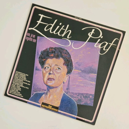 Edith Piaf Non Je Ne Regrette Rien vinyl record like new