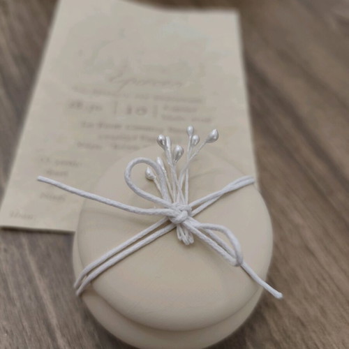 Macaron favor with invitation new handmade