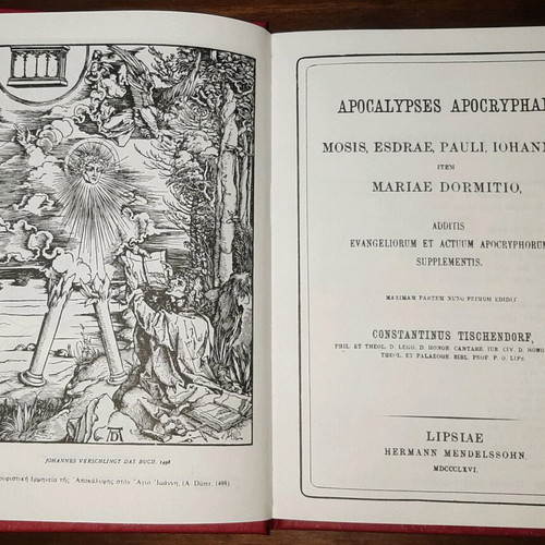 Apocryphal Apocalypses by Constantin von Tischendorf like new