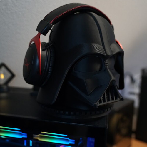 3D Printed Darth Vader Headphone Stand new, Star Wars holder