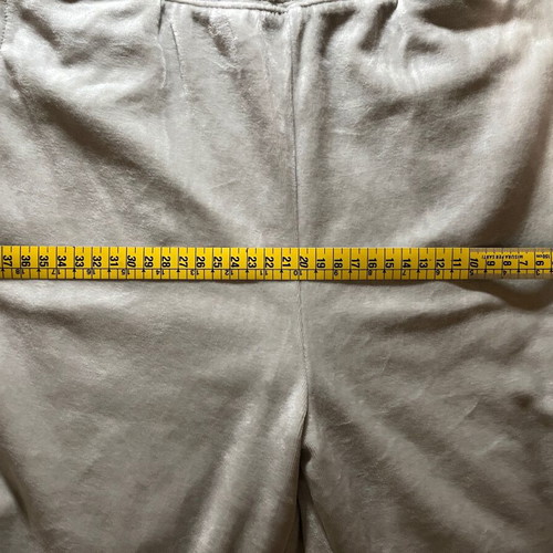 Velvet joggers H&M beige champagne XS like new