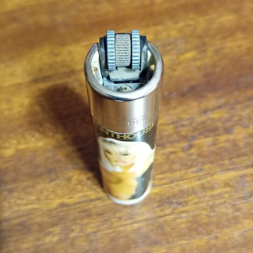 Clipper lighter like new with Penthouse logo and vintage design